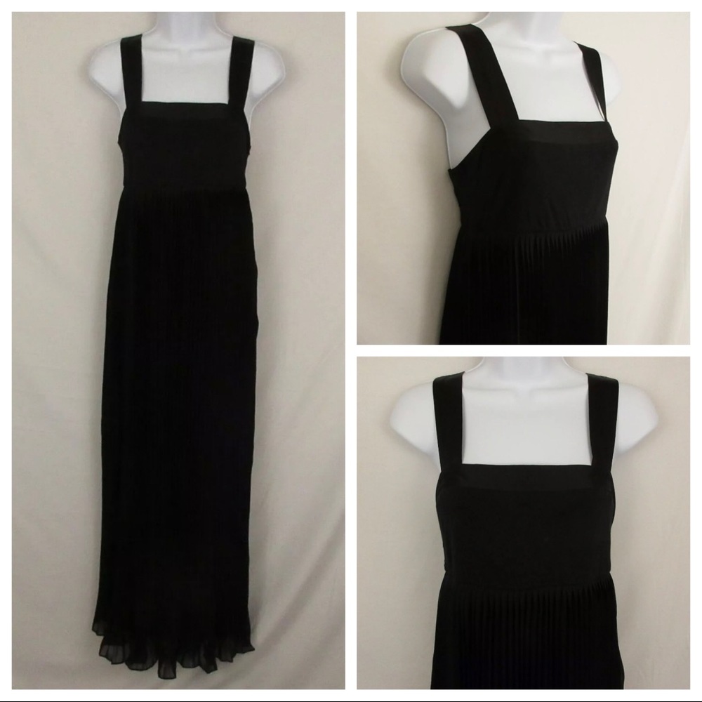 Urban Outfitters Sparkle&Fade Column Pleated Maxi Dress size Small